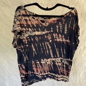 Tie-Dye Off the Shoulder Top